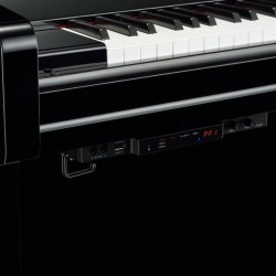 piano droit Yamaha B2 TRANSACOUSTIC chez pianos Hanlet Bruxelles