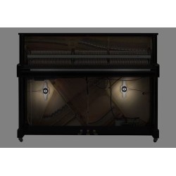 piano droit Yamaha B2 TRANSACOUSTIC chez pianos Hanlet Bruxelles