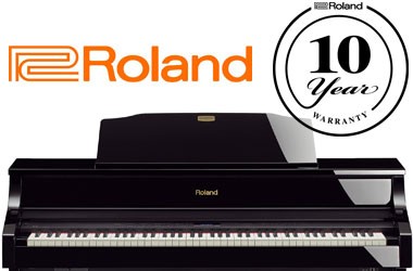 10 years of warranty by Roland!