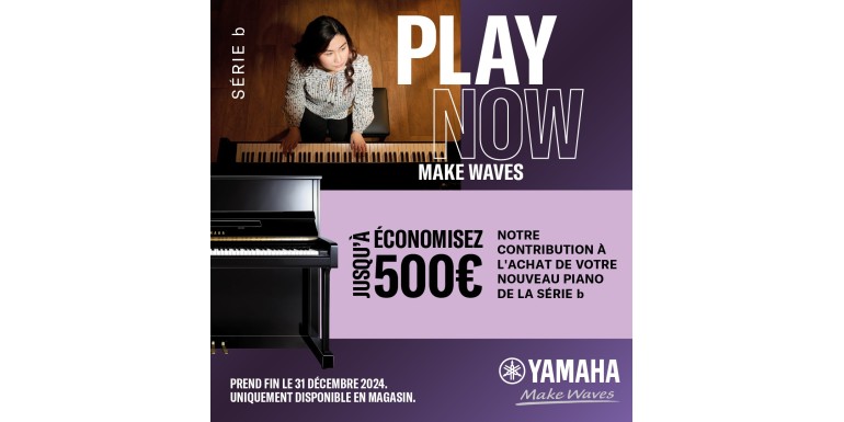 PROMOTION YAMAHA - PLAY NOW 